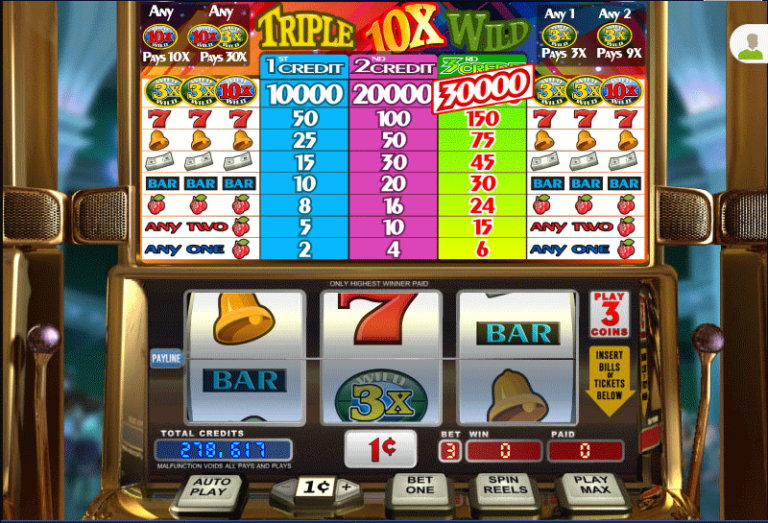 Triple 10x Wild Slots | $800 Free Bonus | Miami Club Casino